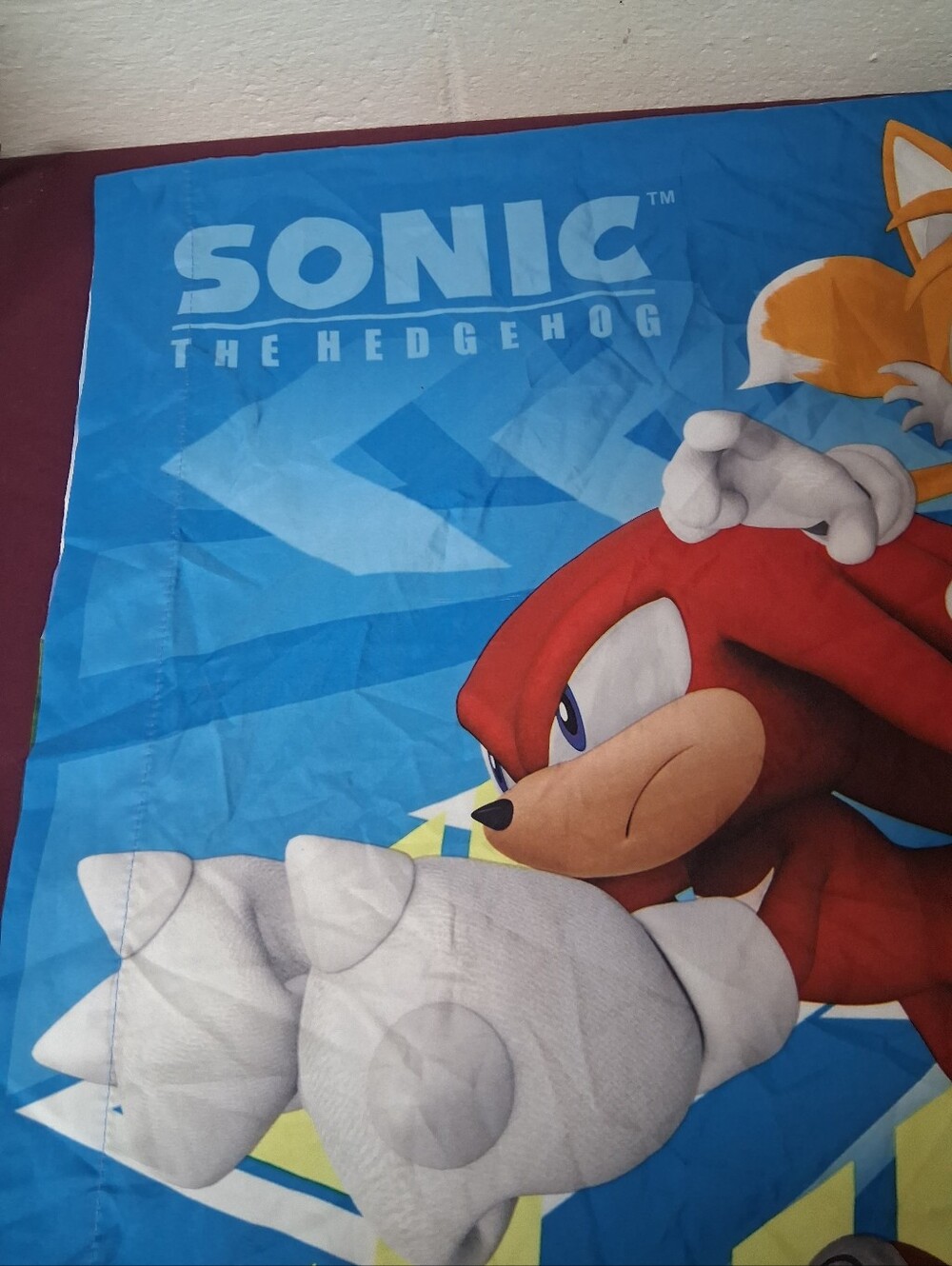 Sonic The Hedgehog 2 Sided Standard Size Pillowcase. - Picture 3 of 7